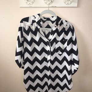 Chevron Blouse